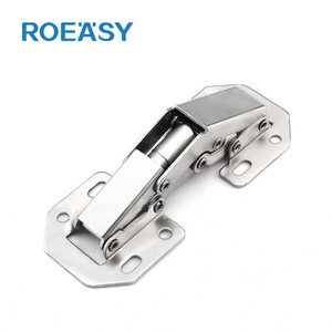 Frog Type Spring Hinges Screw-in Type Cabinet 90 Degree 4 inch Concealed Cupboard Door Hinge Two-way Hinge