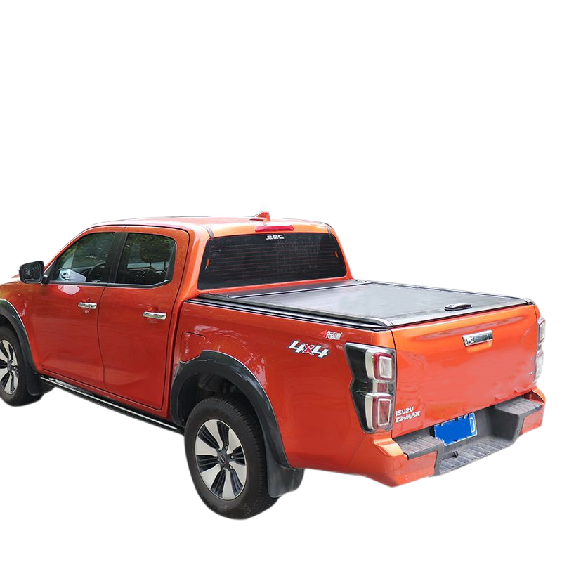 Hot Sale Auto Accessories Aluminum Manual Hard Tonneau Cover With Lock for Isuzu D-MAX