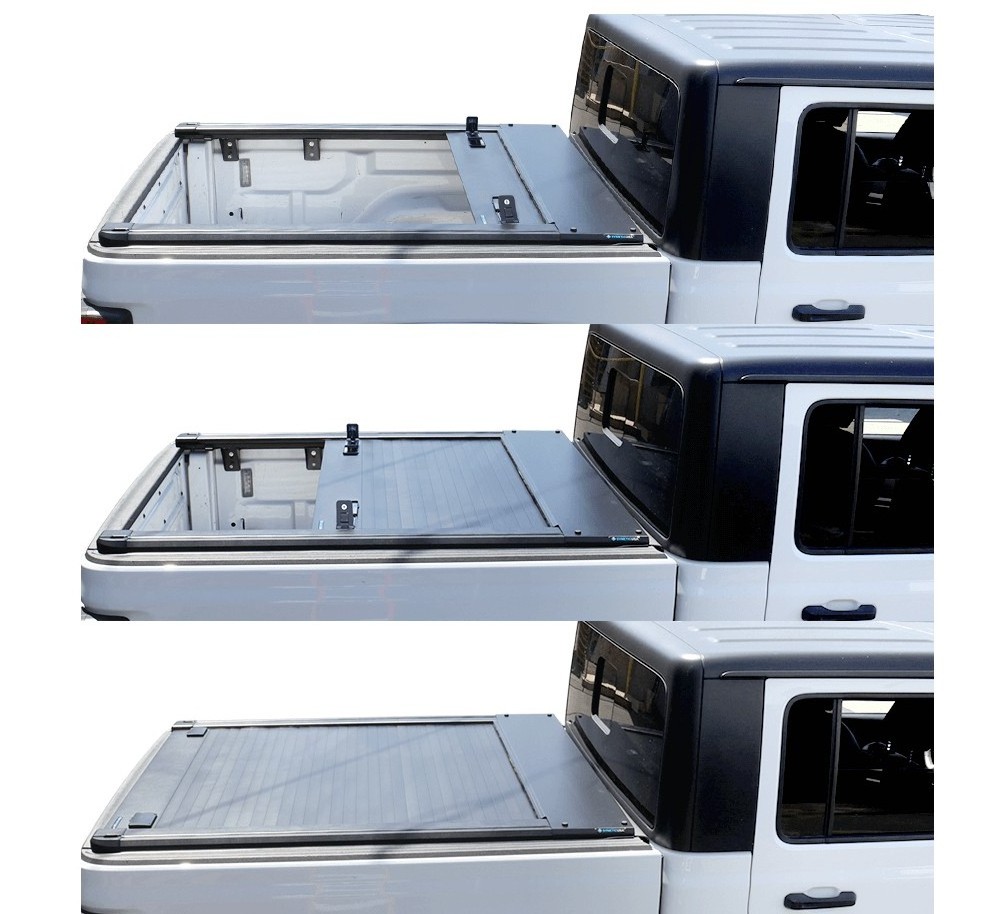 For Chevrolet Colorado (2014 - 2022)  Short Bed Retractable Hard Tonneau Cover  hard lid