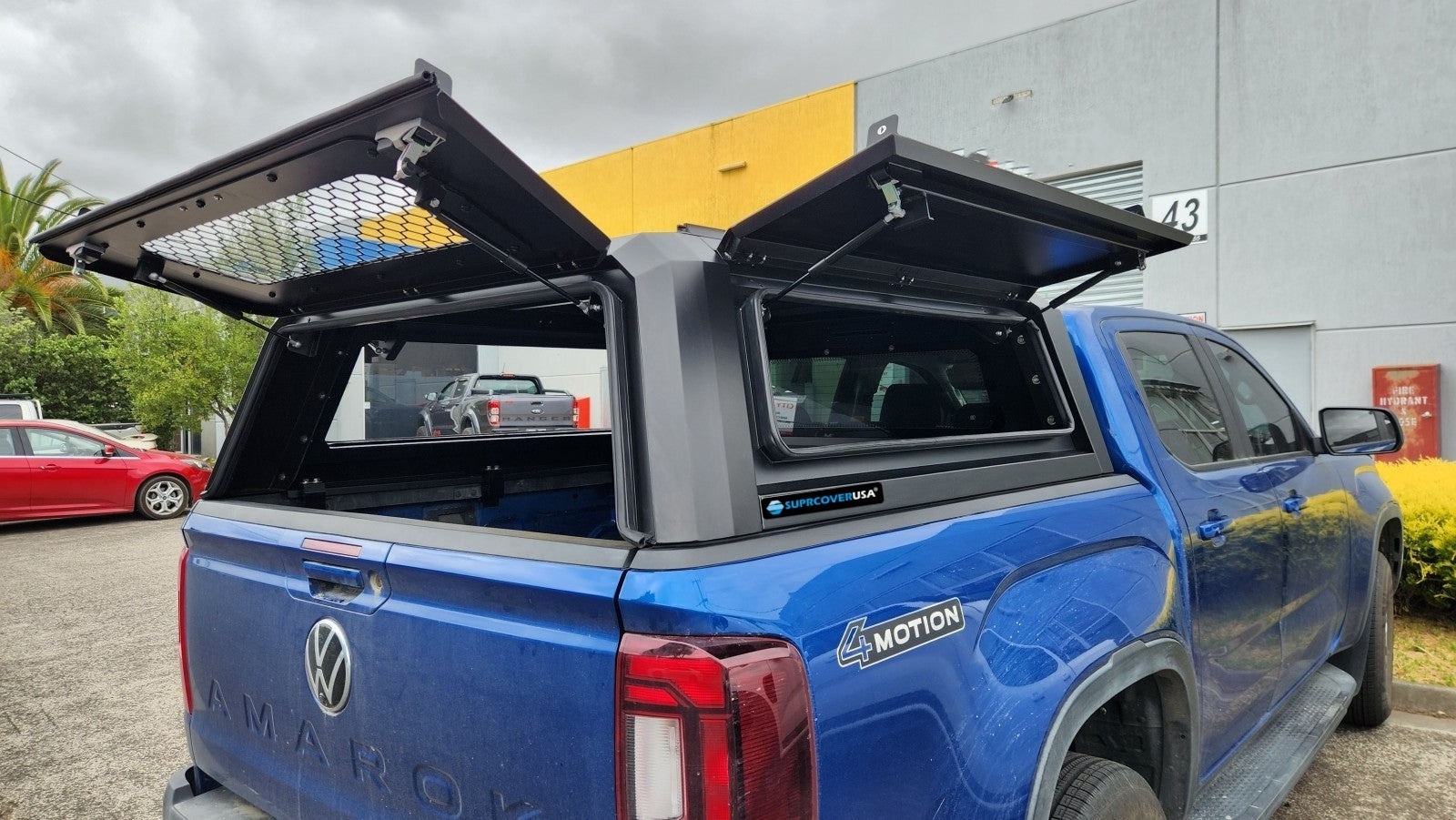 4x4 multifunctional aluminum truck canopy topper Cover Hardtop camper pickup for VW AMAROK (All New) DC 2023+  HYBRID CANOPY