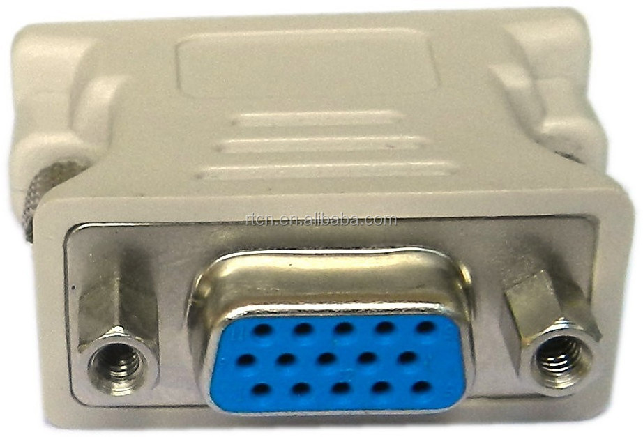 DVI TO VGA male to female adapter high quality and delivery only need short time