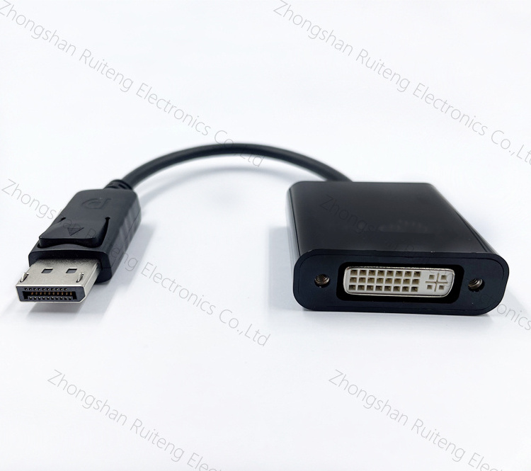 Support 1080P Display port Male to DVI Female Active Adapter Cable Displayport DP To DVI Converter