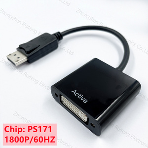 Support 1080P Display port Male to DVI Female Active Adapter Cable Displayport DP To DVI Converter