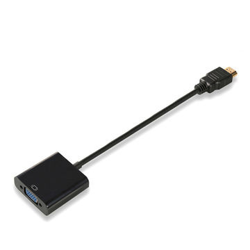 Hot sale HDMI to VGA  convert cable 0.25m support 1080P