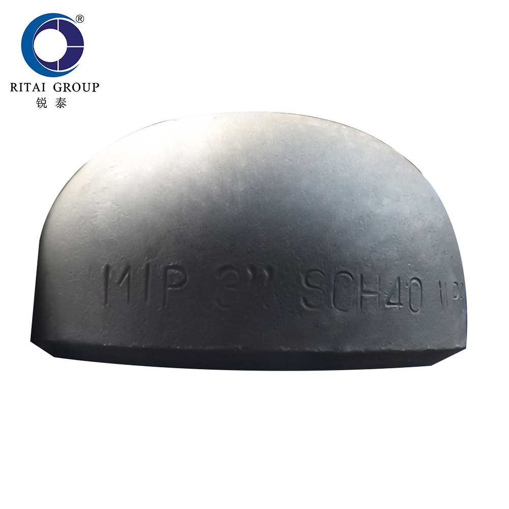 24 inch large stainless steel pipe end cap for copper pipe