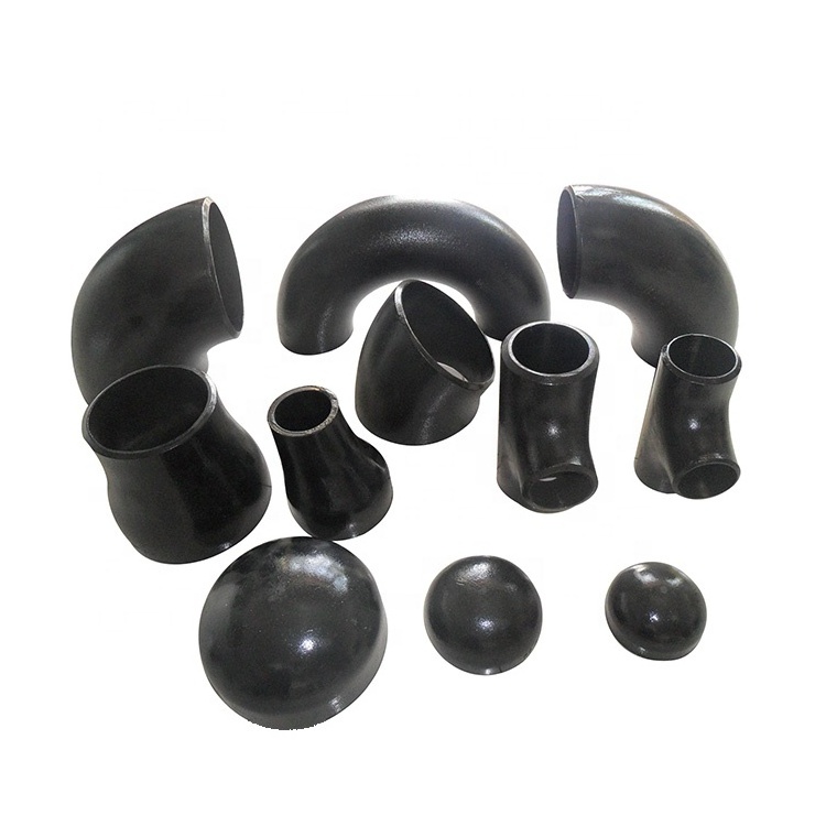 Factory promotional carbon steel 180 degree elbow universal pipe fittings