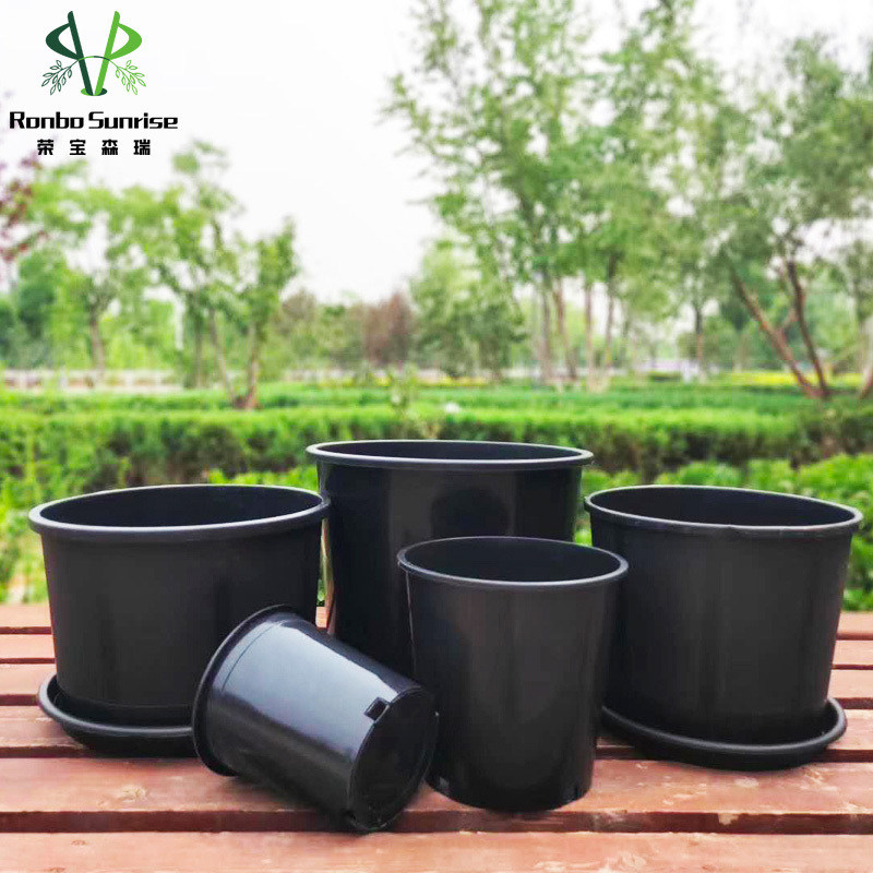 Wholesale Plastic Nursery Pots for Plants in 1-25 Gallon Sizes