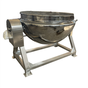 Tilt jam butter/candy/buffalo/milk/blender Sugar mixer gas pot health cooking machine of jacketed kettle