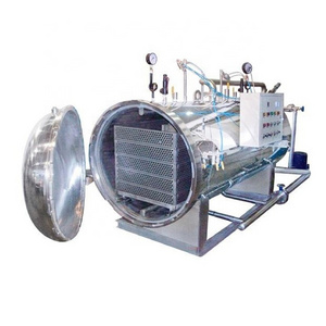 Horizontal Spray Sterilization Machine For Long Shelf Food Can / Pouch Retort For Sale Suppliers