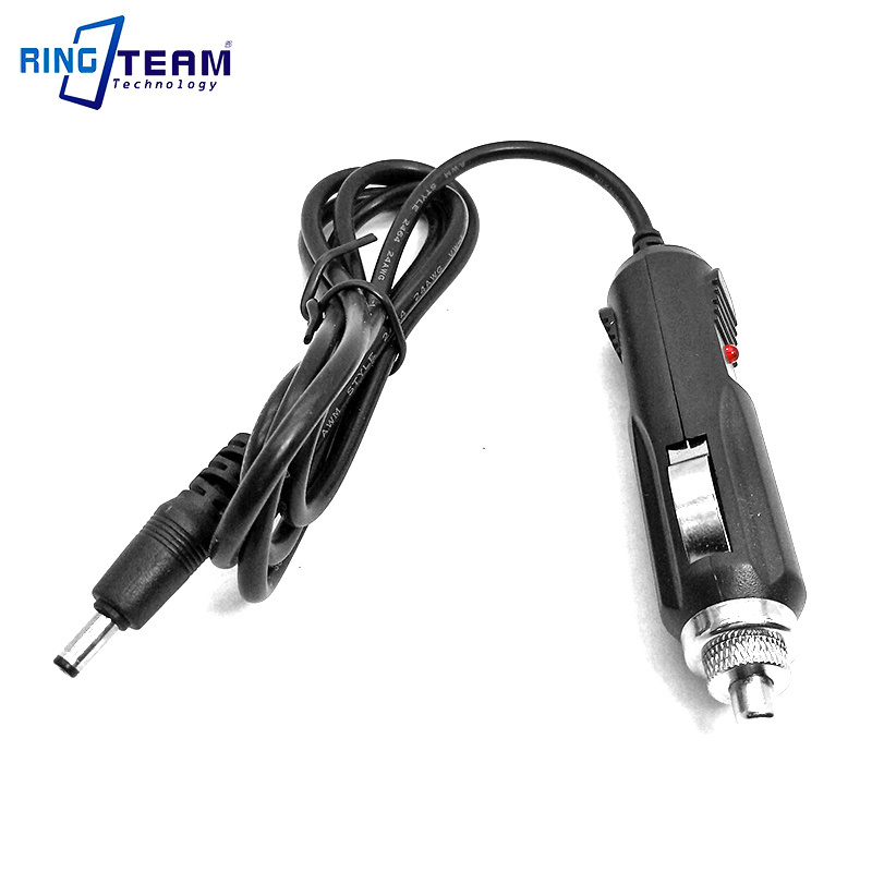 DC 3.5mm Car Charger Adapter 12V Power Supply Cord for Cobra Radar Detector / Tachograph / Camera charger / Dongle / GPS