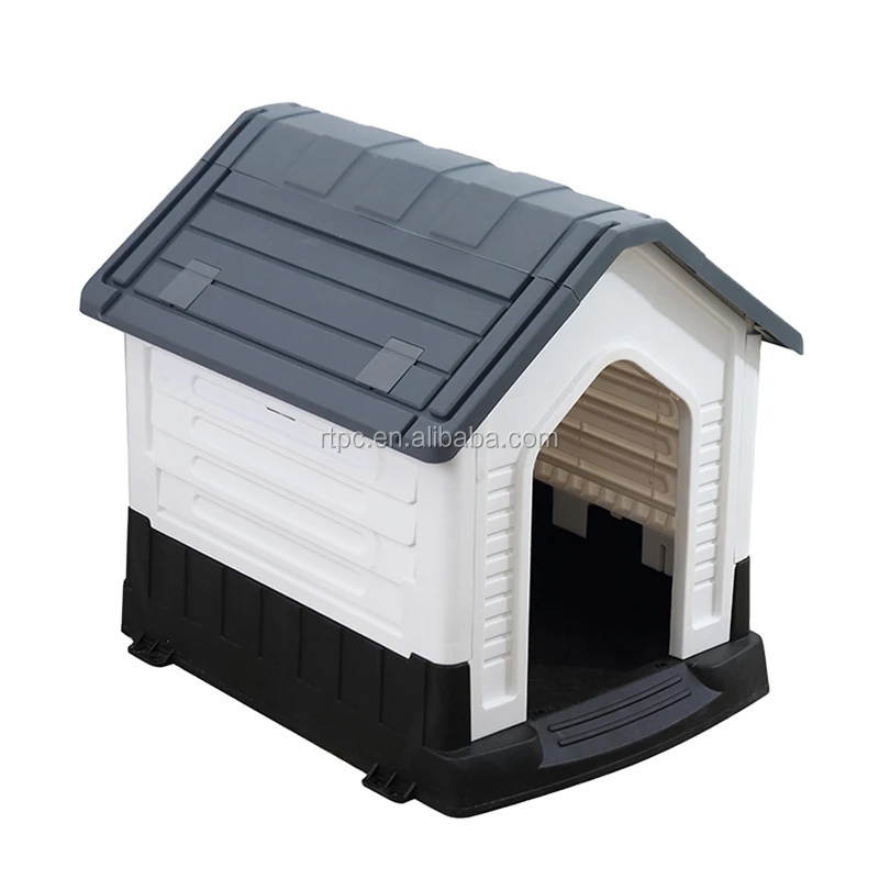 Wholesale environmental Protection  insulated outdoor Plastic large stable Dog House Kennel for sale