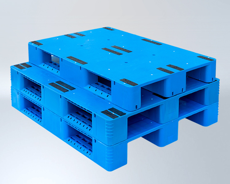 racking food grade plastic pallets for stacking use with easy cleaning feature