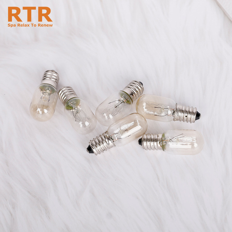 Hot Sale E14  Candle Light Bulbs 15Watt Replacement night light Bulbs for Salt Lamps Night Light C7 Warm Bulbs For Decoration