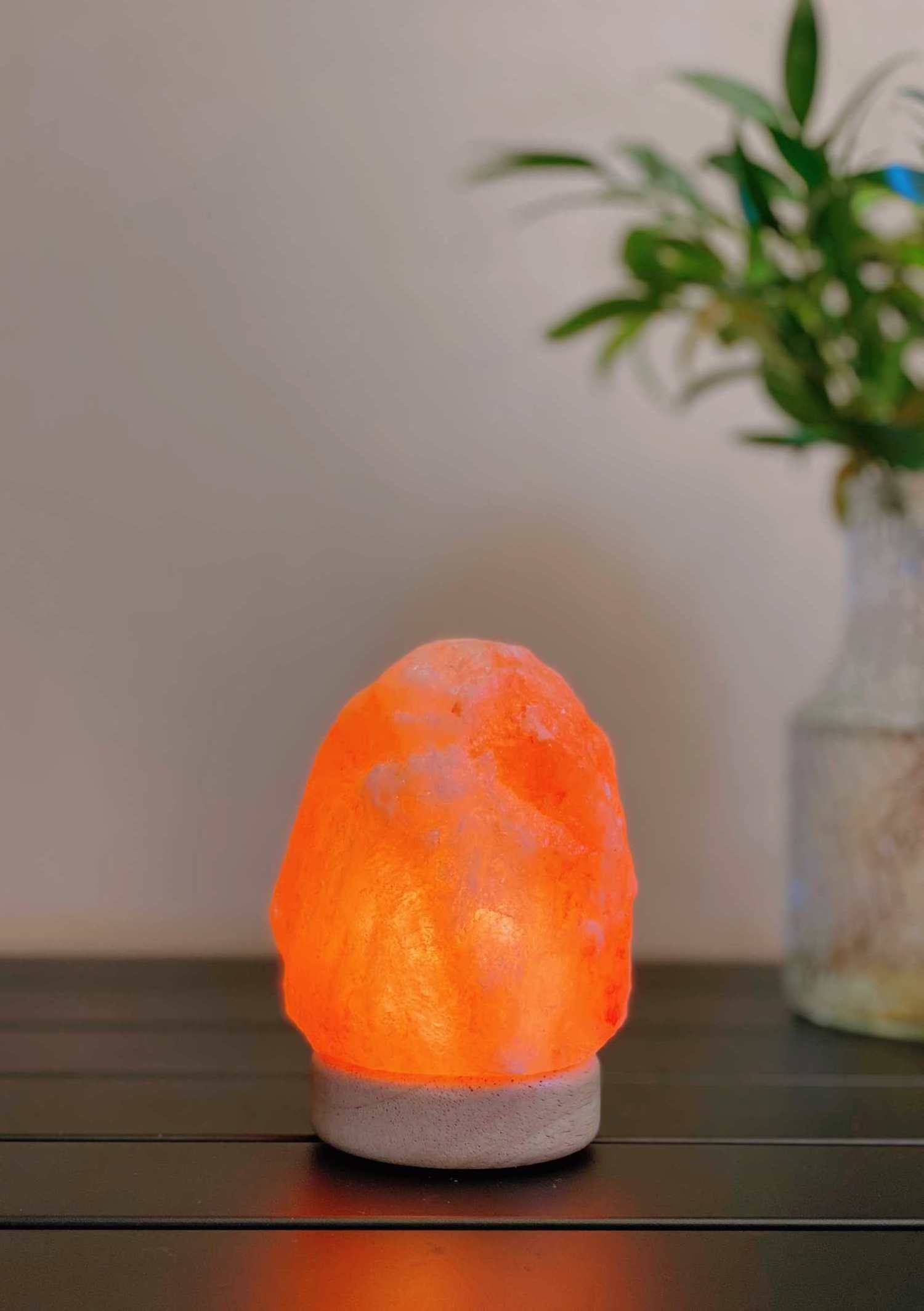 RTRLED 2024 Best Sale 5V 5W Bedside Lamp Natural Shape Salt Lamp Gift Indoor Meditation Halogen Lamp Decorative Night Light