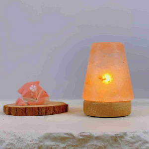 RTRLED USB Customized Shaped Himalayan Salt Crystal Lamp 5V 1 Pound Unique Shaped Halogen Nightlight Decorative Table Lamp