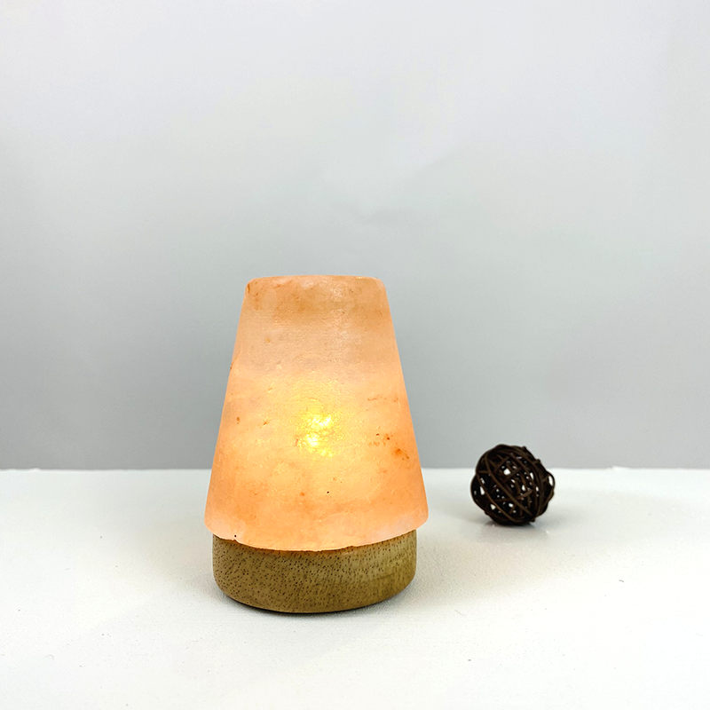 RTRLED USB Customized Shaped Himalayan Salt Crystal Lamp 5V 1 Pound Unique Shaped Halogen Nightlight Decorative Table Lamp