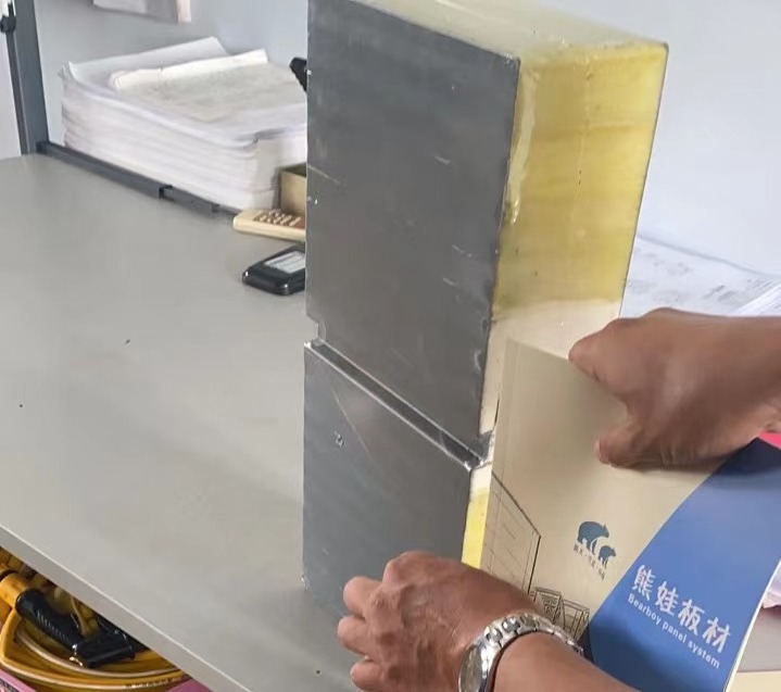 light weight workshop panel heat retaining sandwich panel for roof and wall