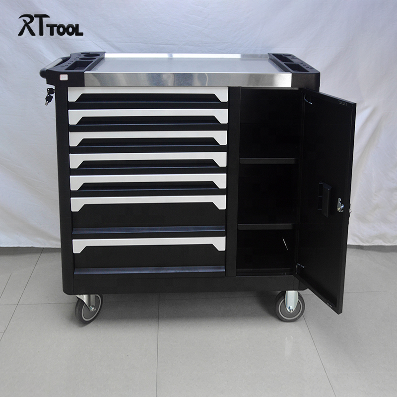 RTTOOL Tool Chest On Wheels Workshop Workbench Heavy Duty Tool Boxes And Storage Cabinets