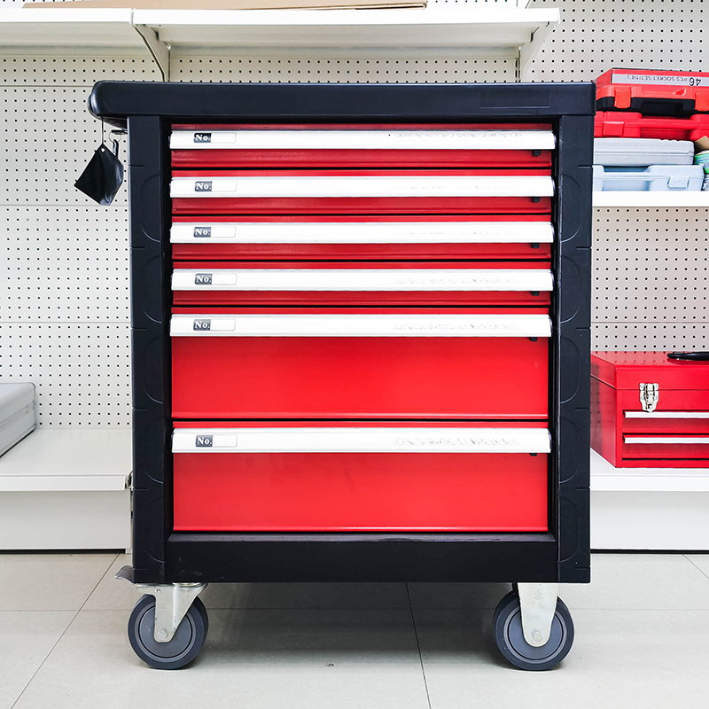 6/7 Draws Tool Mechanic Chest Tool Cabinet Workshop Tools Trolley