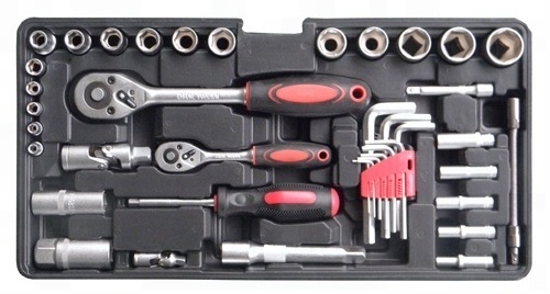 New Master Craft Multiple Hand Tool Kit Combination Tool Kit in 3 Drawer Metal Case