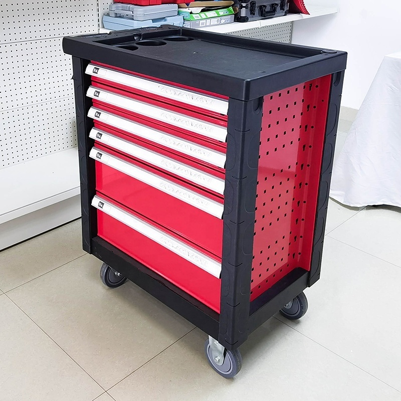 6/7 Draws Tool Mechanic Chest Tool Cabinet Workshop Tools Trolley