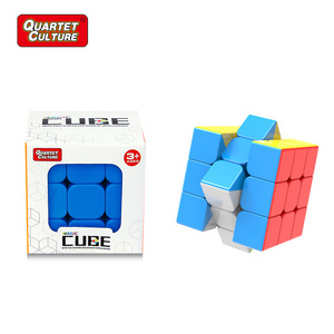 Hot selling educational toys 3x3x3 Stickerless Magic Cube (Red) ,3d magic cube, 3x3 magic puzzle cube