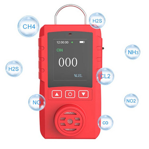 RTTPP  O2 CO EX LPG Gas Leak Testing Battery Powered Handheld Portable Pocket Machine Detector de Fugas de H2S SF6 Portatil