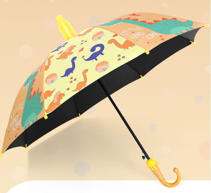 Cartoon print rainproof custom children umbrella kids parasol