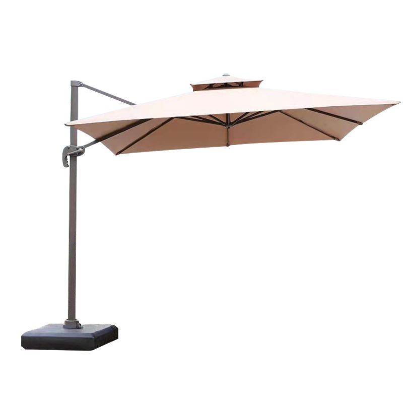 Manufacturer's outdoor sunshade umbrella  beach sea view folding roman umbrella leisure outdoor courtyard sun umbrella