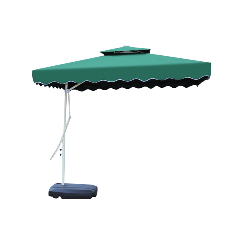 Outdoor sunshade courtyard large sun umbrella stall Roman beach advertising banana wrench umbrella