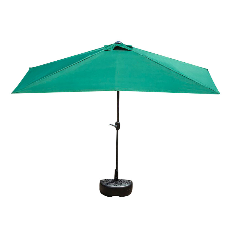 Half side sunshade umbrella courtyard garden balcony wall leisure outdoor wall sun protection large patio umbrella