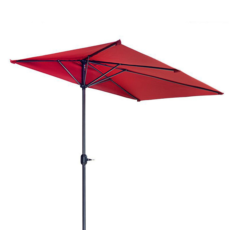 Half side sunshade umbrella courtyard garden balcony wall leisure outdoor wall sun protection large patio umbrella