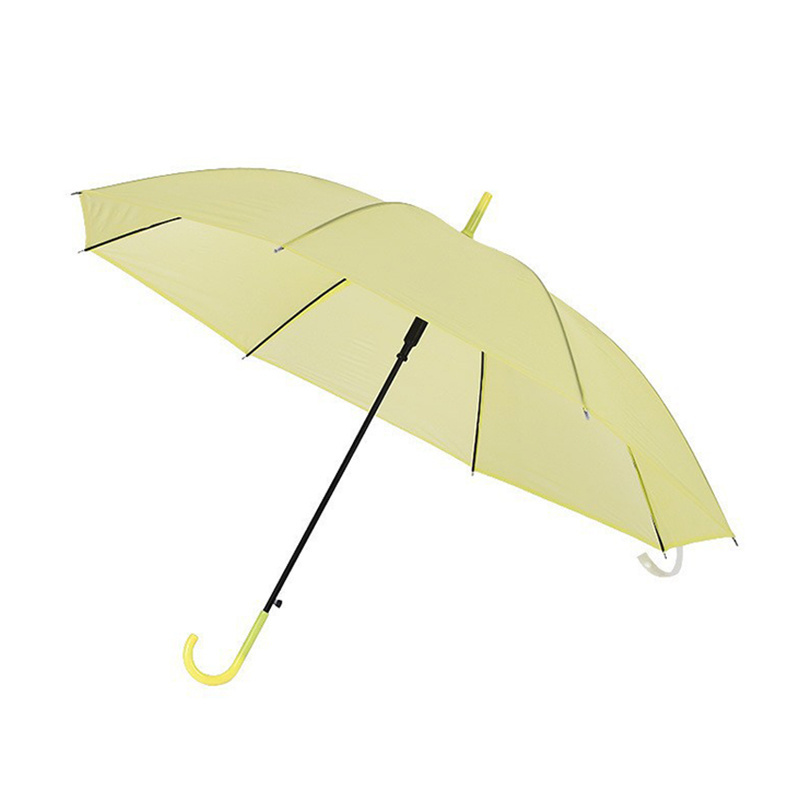 Spot transparent white colored environmental protection umbrella auto open disposable creative online stall umbrella