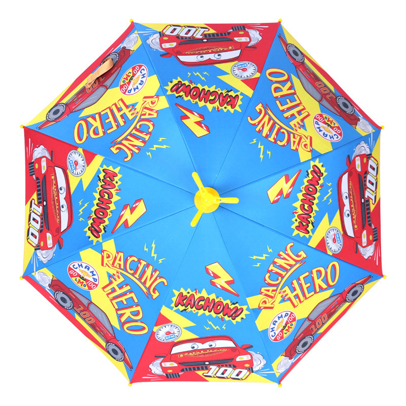 Creative Waterproof Cover Children's Umbrellas 8 Ribs Big Size Outdoor Students Travel Umbrellas Upright Kids Umbrellas Markets