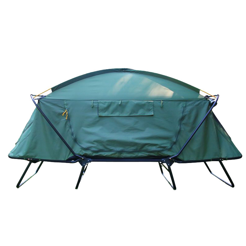 Portable cot tent pop up multi function 1-2 persons folding sleeping tent waterproof camping outdoor tent cot with bed