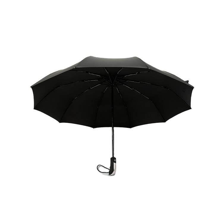 Big size strong windproof auto open and close business man 3 fold umbrella