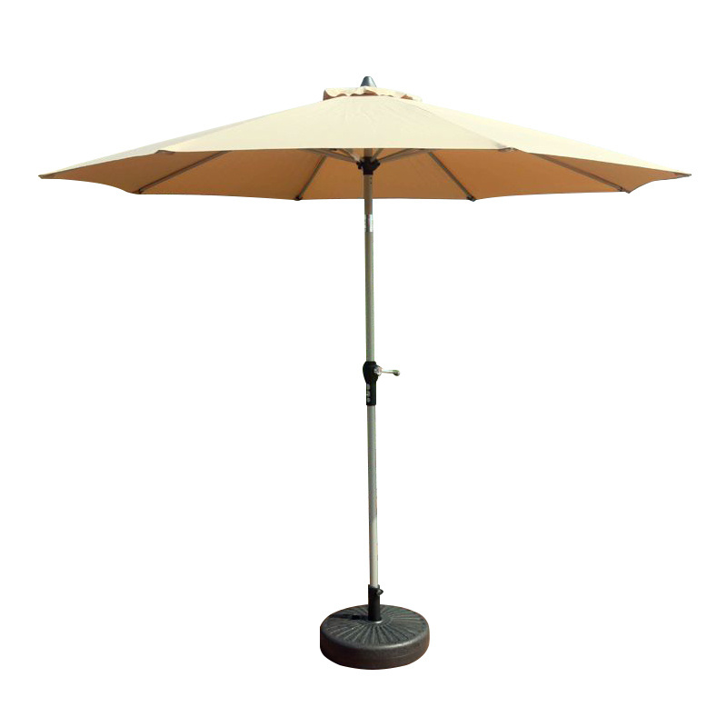 Wholesale waterproof 9ft outdoor patio garden umbrella big size parasols beach sunshade umbrella with push button tilt