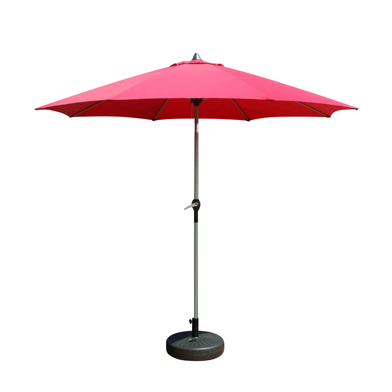 Wholesale waterproof 9ft outdoor patio garden umbrella big size parasols beach sunshade umbrella with push button tilt