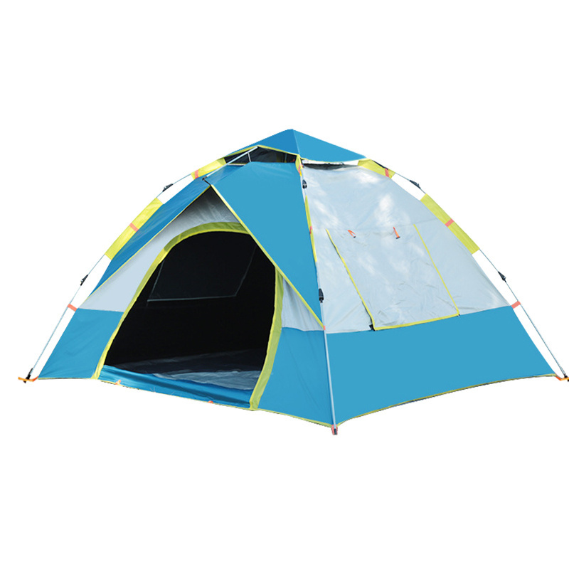 Wholesale Custom Outdoor Waterproof Rescue Hiking Tourism Beach Tent Free Construction Big Foldable Family Camping Tent