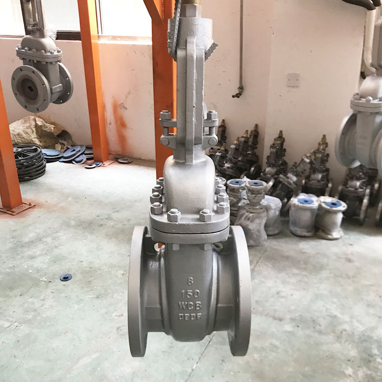 carbon steel slide manual gearbox 10 inch gate valve