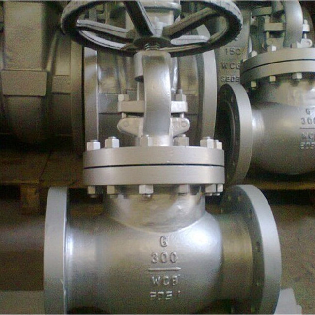 A216 WCB SS Trim Cryogenic Flange Globe Valve 300LB