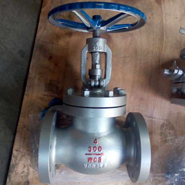 A216 WCB SS Trim Cryogenic Flange Globe Valve 300LB