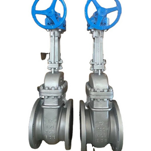 carbon steel slide manual gearbox 10 inch gate valve