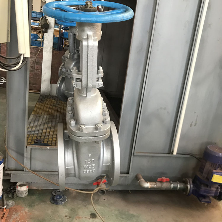 carbon steel slide manual gearbox 10 inch gate valve