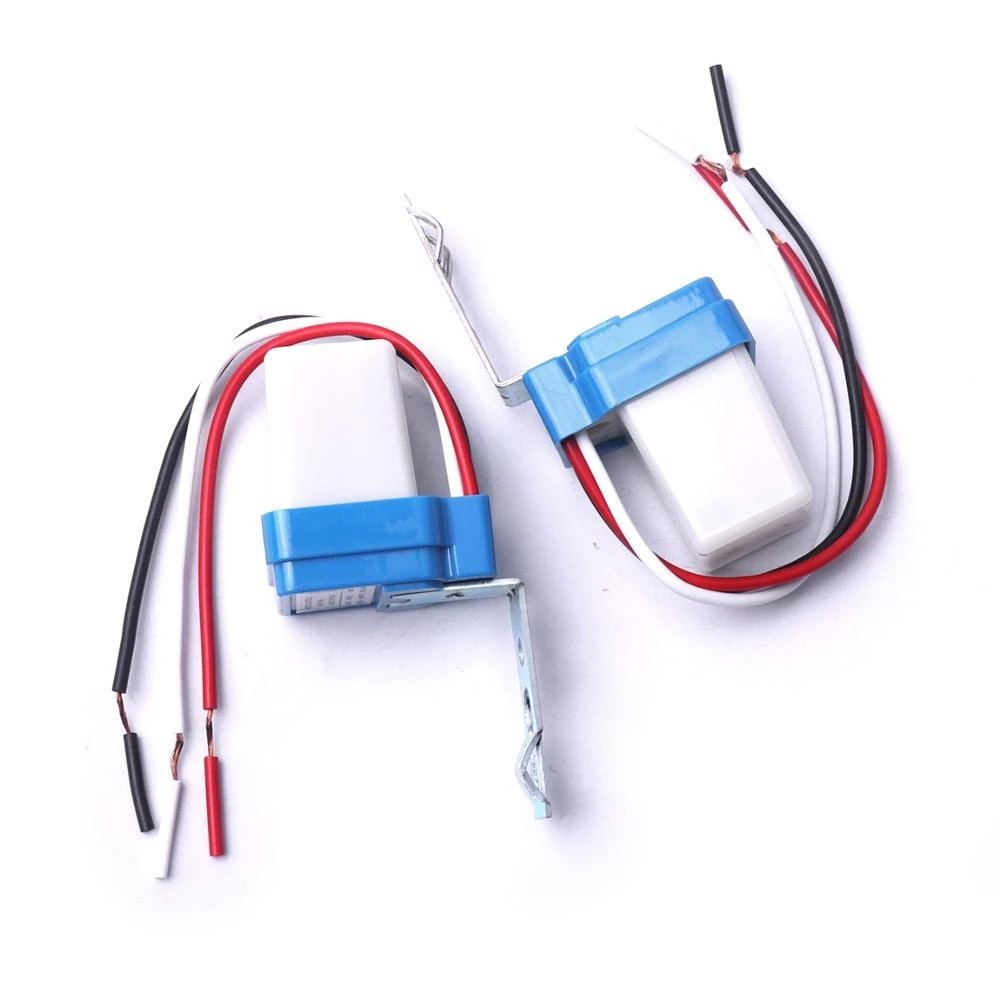 Universal Auto On Off Photocell Street Light Controller 12V 24V 220V AS-10 10A Photoswitch Sensor Switch