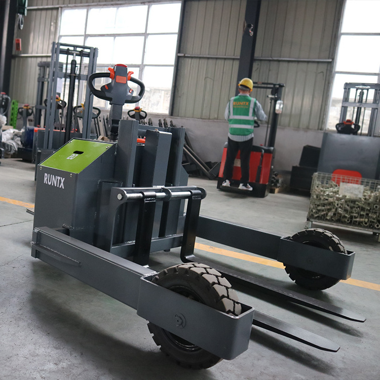 All Rough Terrain Full Electric Pallet Jack Runtx 1500kg 2000kg AC Motor Pallet Stacker Hydraulic Pumping Crane 2 Ton Red, Green