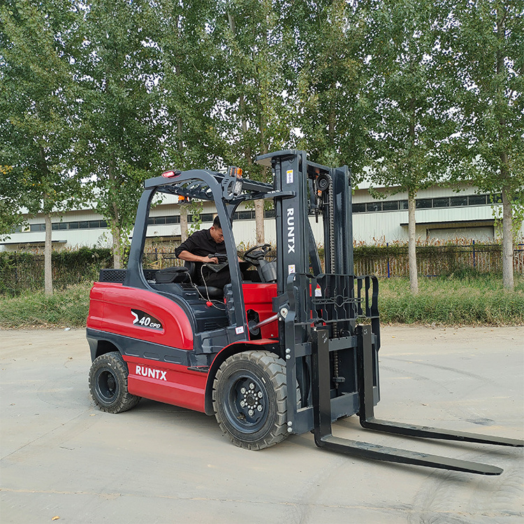 High quality 1 ton 2 ton 3 ton electric forklift Lift Height 3m-7m lithium battery solid tire Warehouse Indoor trucks forklift