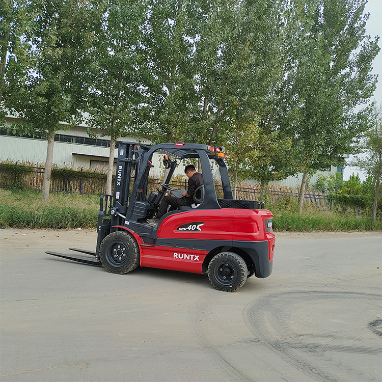 High quality 1 ton 2 ton 3 ton electric forklift Lift Height 3m-7m lithium battery solid tire Warehouse Indoor trucks forklift