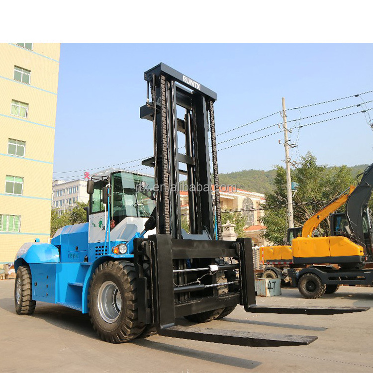 China 25 Ton Diesel Forklift Truck Cheapest price 25000KG Trucks/Double Mast Forklift/Big load Lifting Capacity