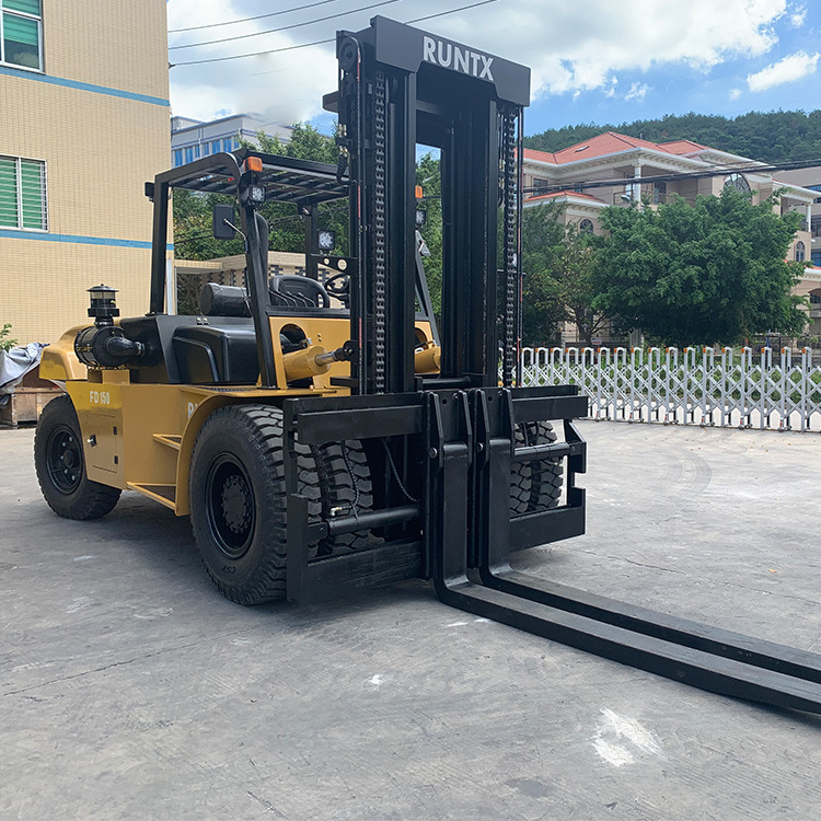 100 ton 12ton 15ton 16ton 20 ton folklifter 10000kg forklift truck, with AC, heater diesel forklift for sale